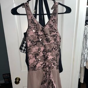 Weismann dusty rose dance costume.